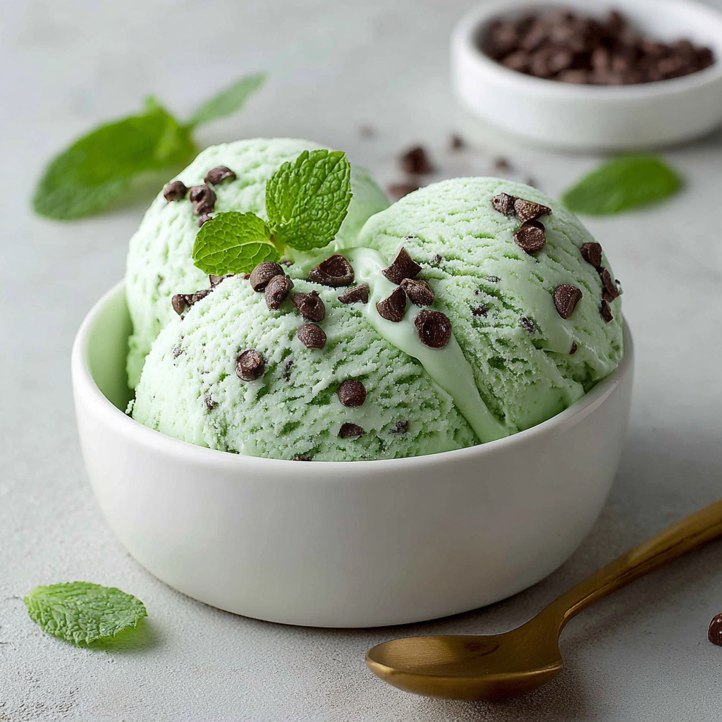 High-Protein Mint Chip “Nice Cream”: The “Low-Glycemic” Freeze