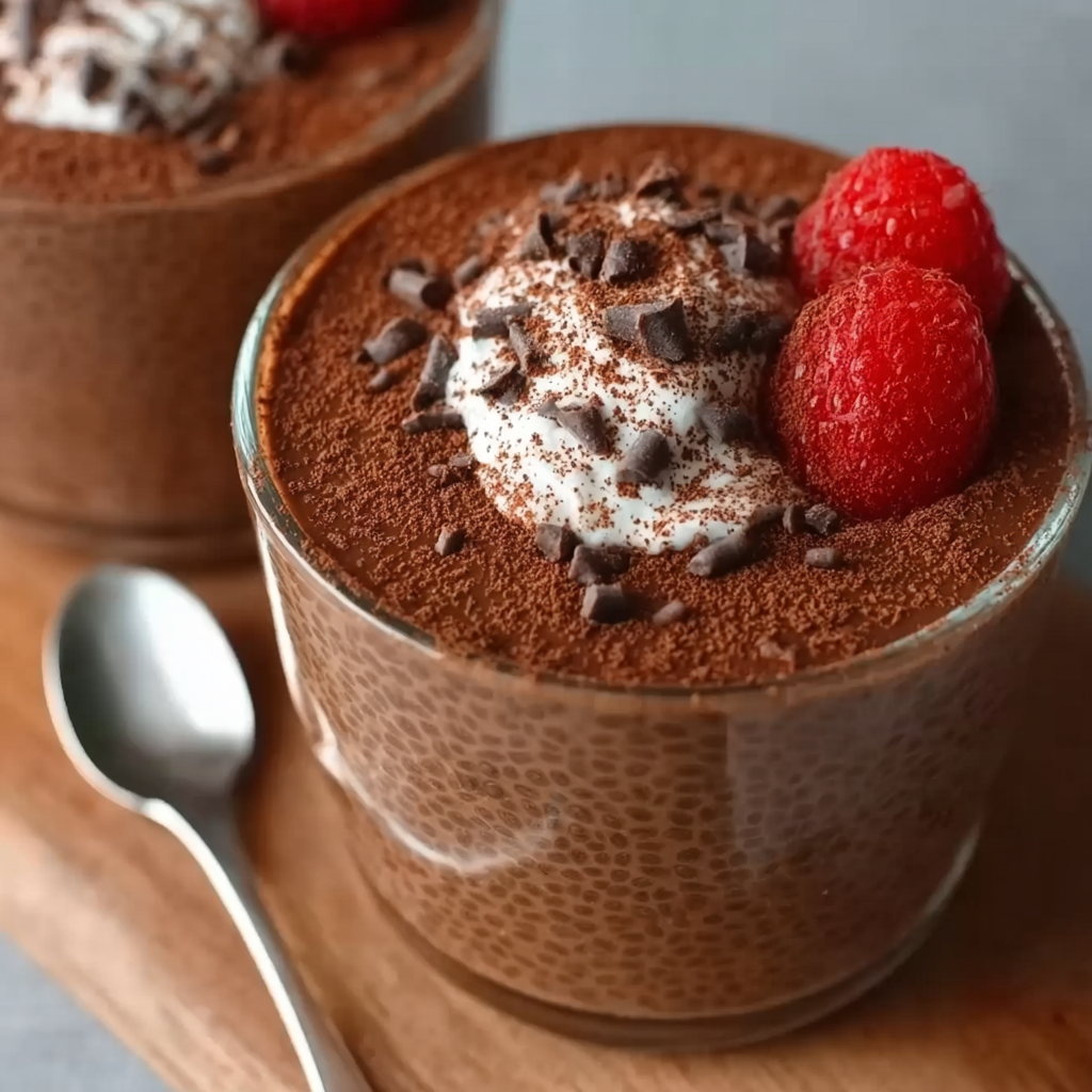 High-Protein Chocolate Chia Pudding: The “Satiety Superfood”
