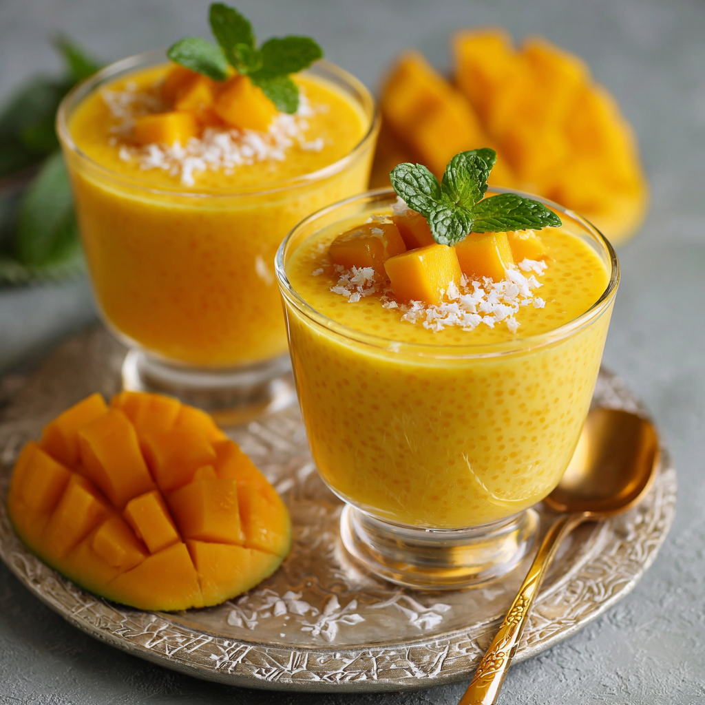 Mango Sago: The “Starch-Suspension” Chilled Dessert