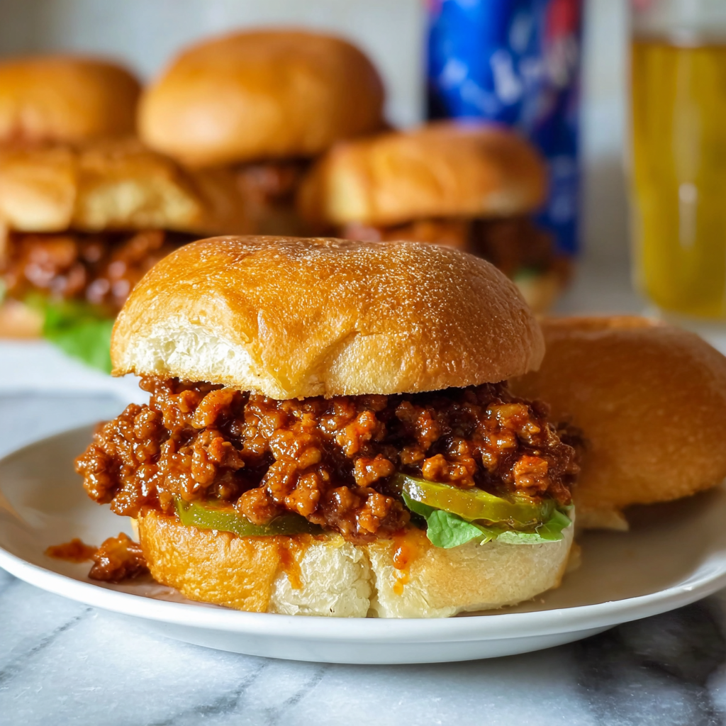 Homemade Sloppy Joes 🍔🥩✨