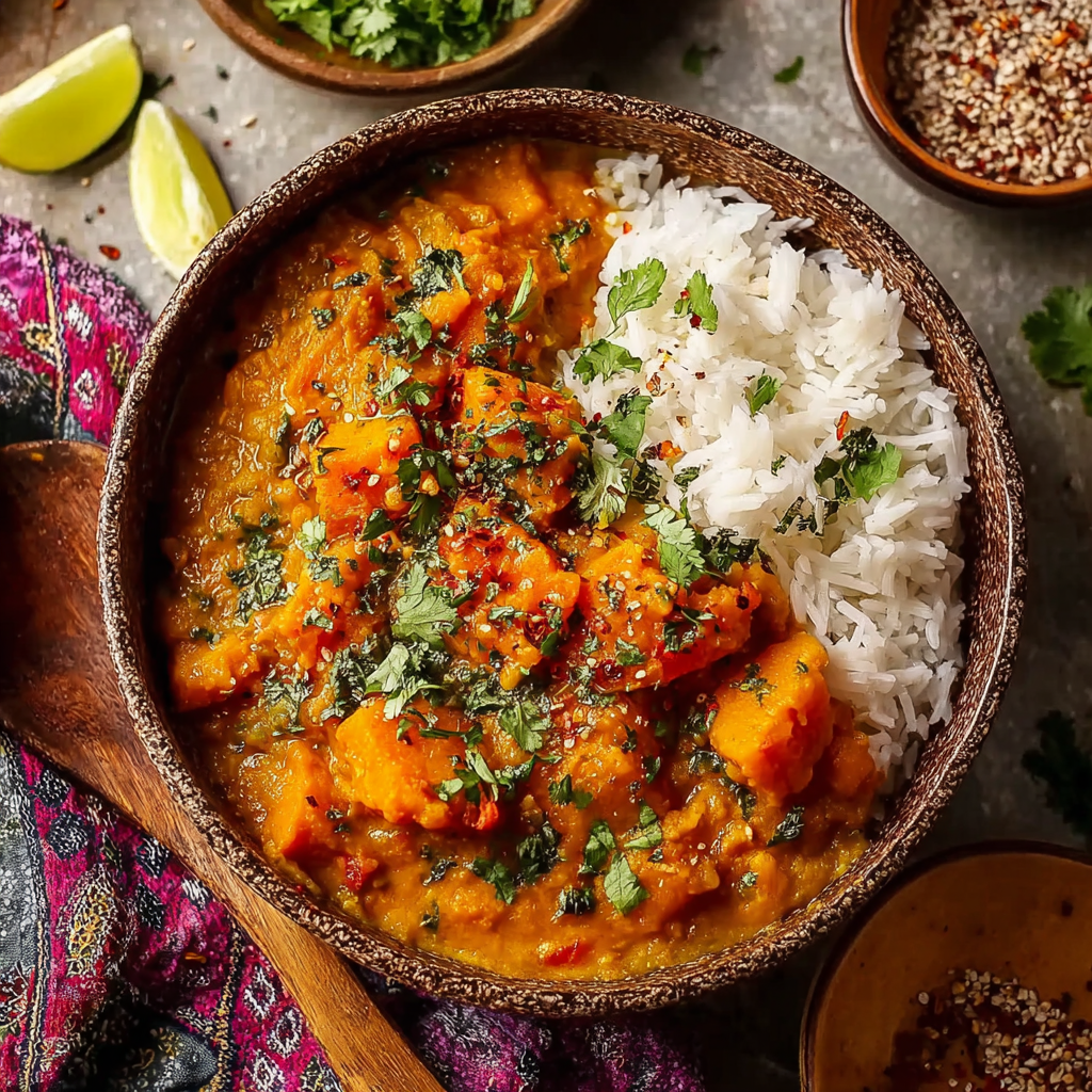 Vegan Indian Pumpkin Curry 🎃🍛