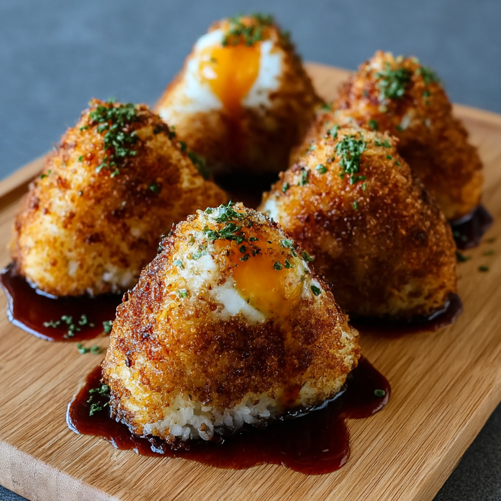 Crispy Yaki Onigiri