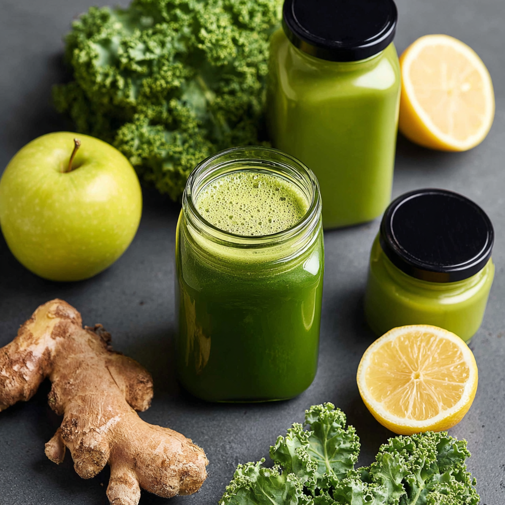 Greens Immunity Booster 🥬🥒🍋 (Fresh, Detoxifying & Vitamin-Packed)